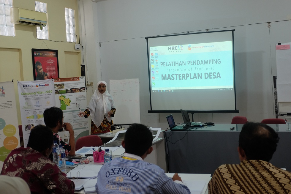 Pelatihan Pendamping Masterplan Desa dalam ToT Desa Dlingo