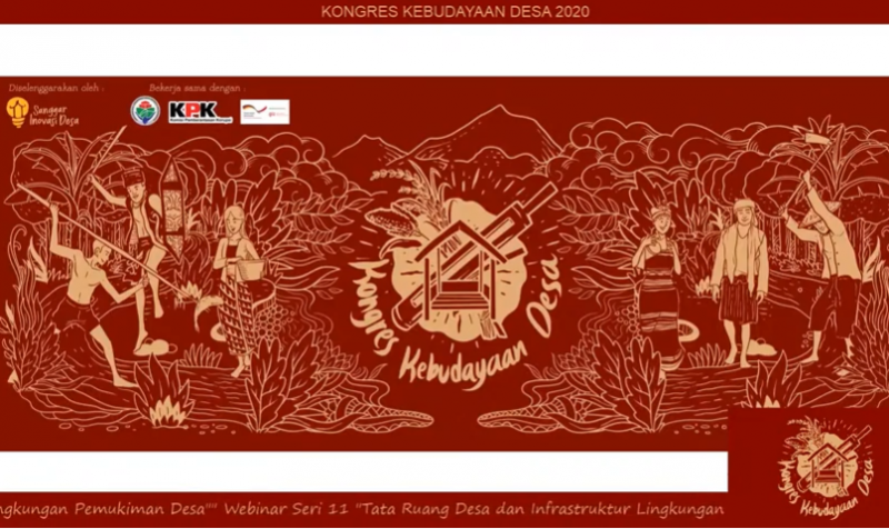 Webinar Kongres Kebudayaan Desa